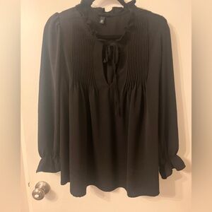 Long Sleeve Peasant Blouse